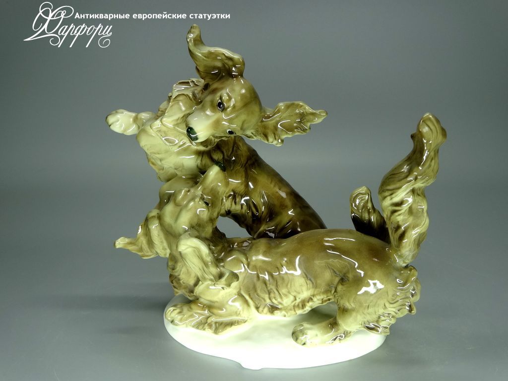 Купить фарфоровую статуэтку Hutschenreuther Играющие таксы